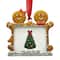 1.75" x 2.25" Gingerbread Friends 2025 Metal Ornament Frame by Studio Décor®